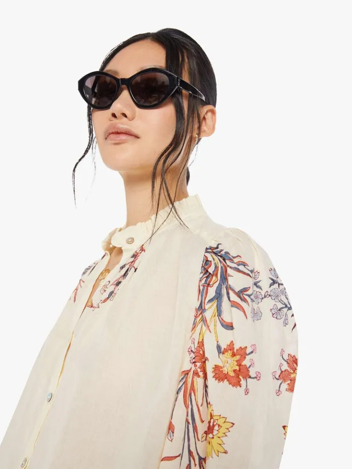 Mother Denim Annabel Shirt Ivory Sun 8211 Women