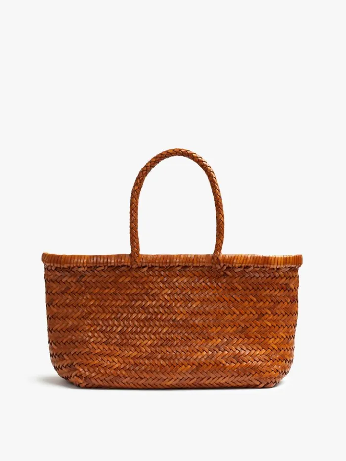 Mother Denim Bags Goa Medium Leather Tote Brown 8211 Women