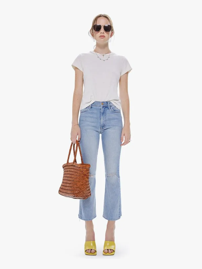 Mother Denim Bags Goa Medium Leather Tote Brown 8211 Women