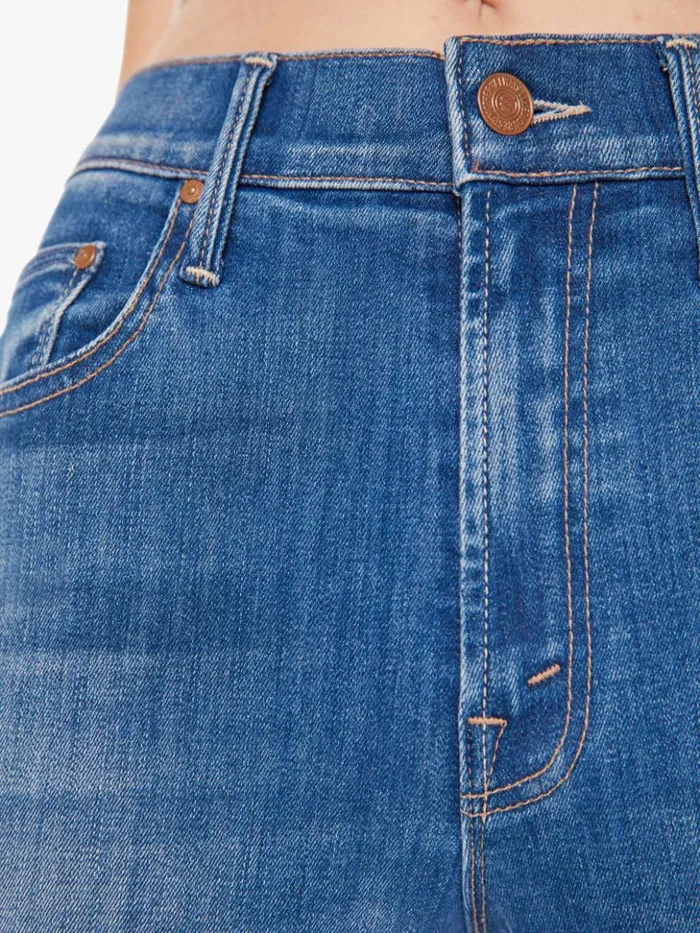 Mother Denim Bootcut The Insider Flood Fray Wash We Got The Beat 8211 Women