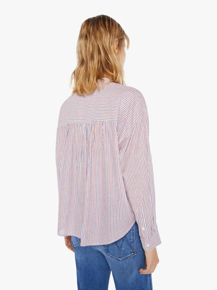 Mother Denim Jones Shirt Firework Stripe 8211 Women