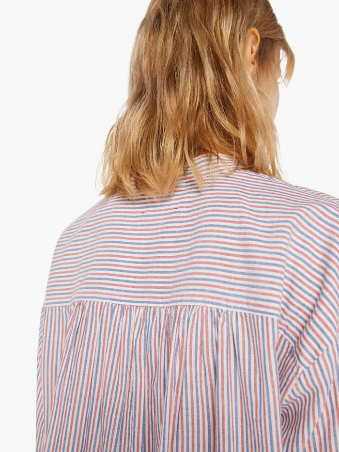 Mother Denim Jones Shirt Firework Stripe 8211 Women