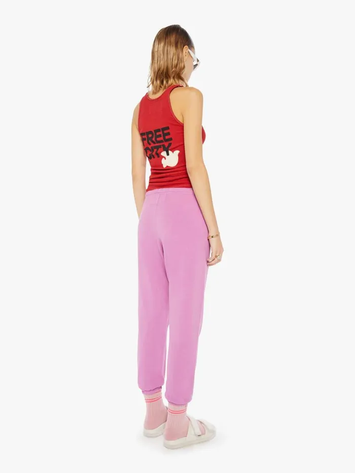 Mother Denim Large Sweatpant Pinklips Cherry 8211 Women