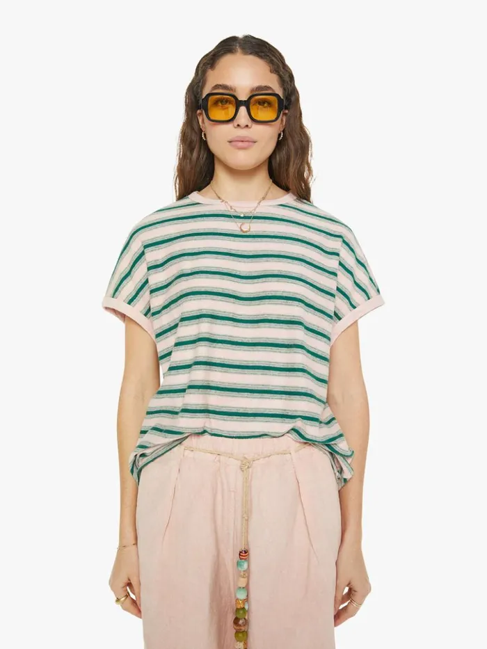 Mother Denim Palm Spring T Rose Rose Petal 8211 Women