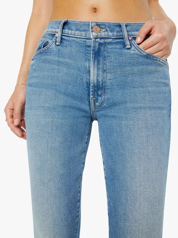 Mother Denim Petites Petites The Lil039 Outsider Sneak Wash Flag Me Down 8211 Women
