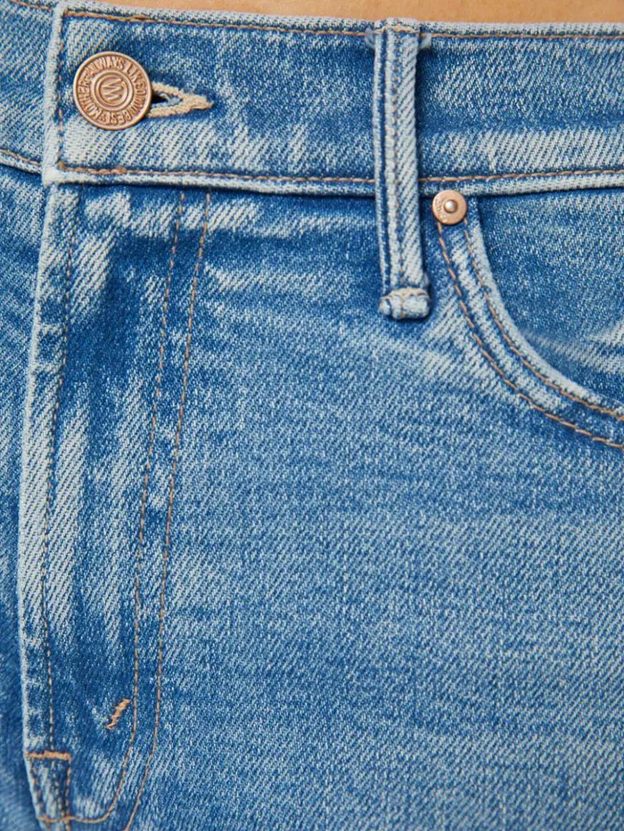 Mother Denim Petites Petites The Lil039 Outsider Sneak Wash Flag Me Down 8211 Women