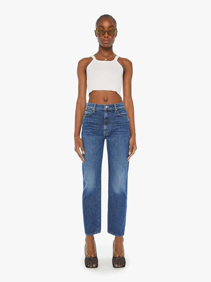Mother Denim Relaxed The Ditcher Zip Flood Wash Did You Bring Me Anything 8211 Women