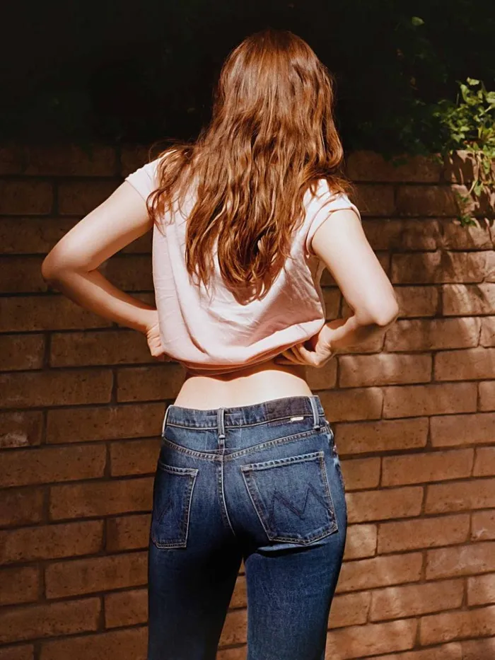 Mother Denim Relaxed The Ditcher Zip Flood Wash Did You Bring Me Anything 8211 Women