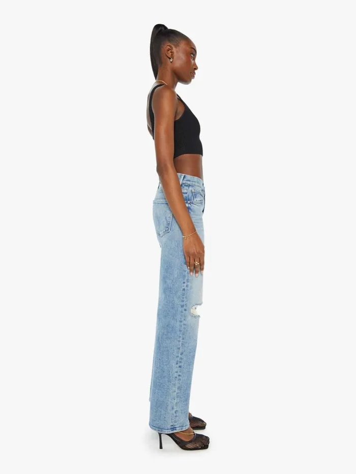 Mother Denim Relaxed The Mid Rise Maven Sneak Wash Peak A Boo 8211 Women