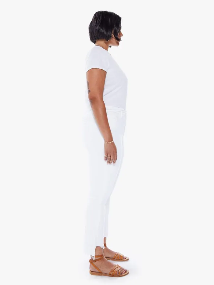Mother Denim The Insider Crop Step Fray Wash Fairest Of Them All 8211 Women