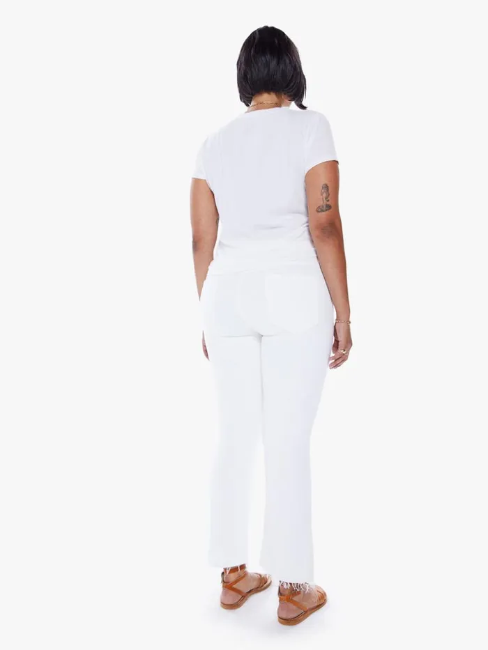 Mother Denim The Insider Crop Step Fray Wash Fairest Of Them All 8211 Women