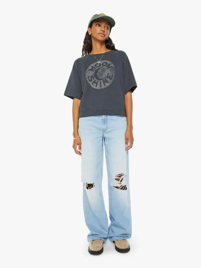 Mother Denim The Short Sleeve Concert Moonshine 8211 Women