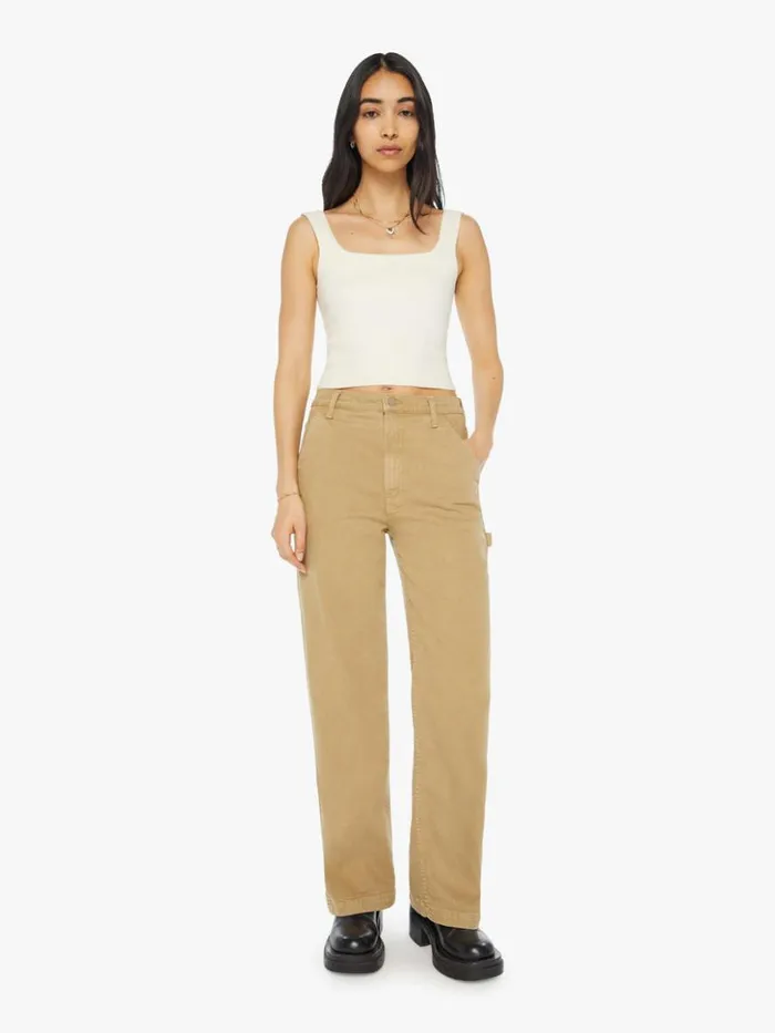 Mother Denim The Stud Finder Sneak Prairie Sand 8211 Women