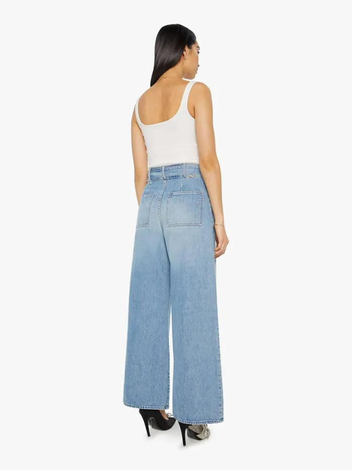 Mother Denim Wide Leg The High Point Pouty Skimp Wash Unholy Roller 8211 Women