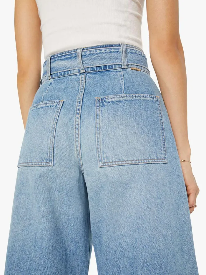 Mother Denim Wide Leg The High Point Pouty Skimp Wash Unholy Roller 8211 Women