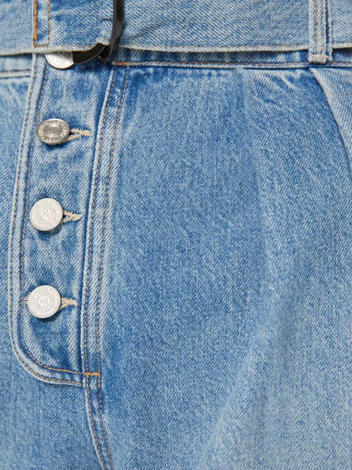 Mother Denim Wide Leg The High Point Pouty Skimp Wash Unholy Roller 8211 Women