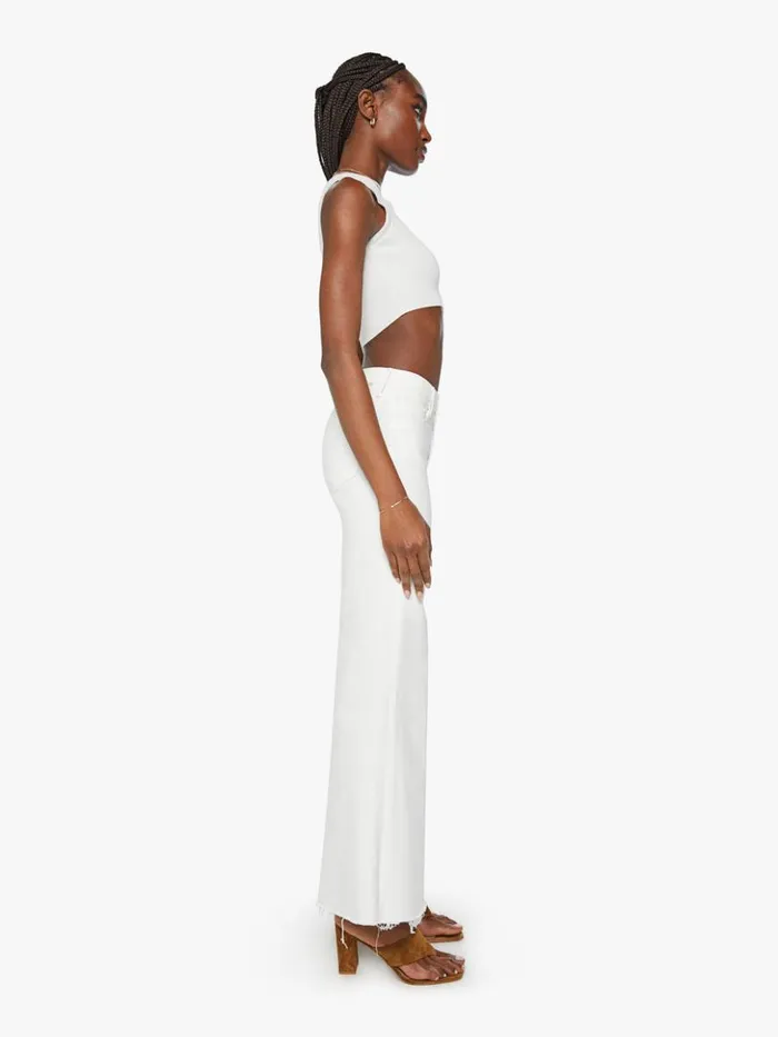 Mother Denim Wide Leg The Roller Fray Wash Fairest Of Them All 8211 Women