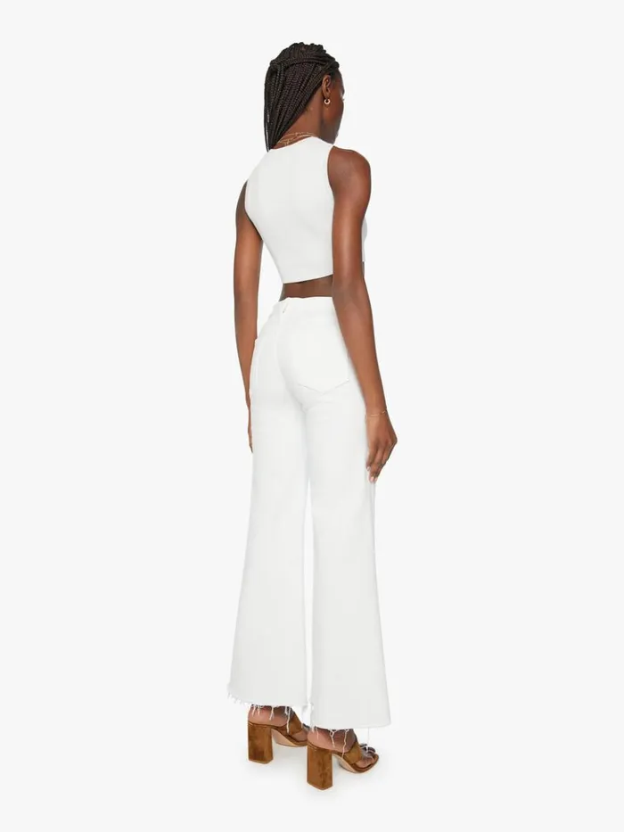 Mother Denim Wide Leg The Roller Fray Wash Fairest Of Them All 8211 Women