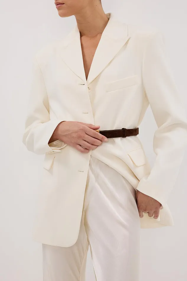 MYKA CREAM SATIN PANT Women DISSH Pants