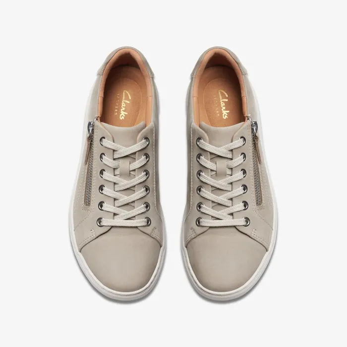 Nalle Lace Stone Nubuck Women Clarks Sneakers