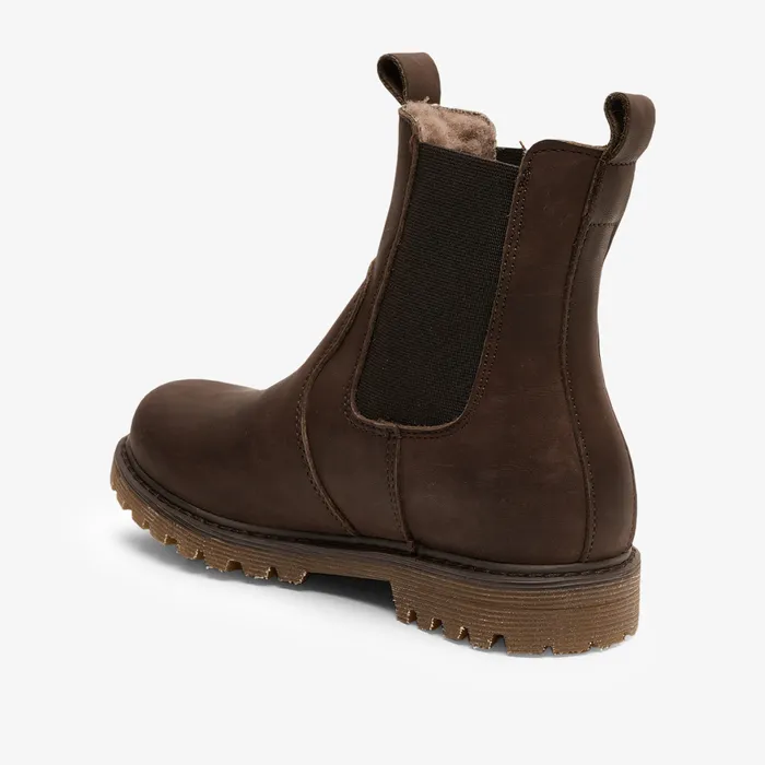neel tex coffee Brown Winter boots bisgaardshoes KIDS