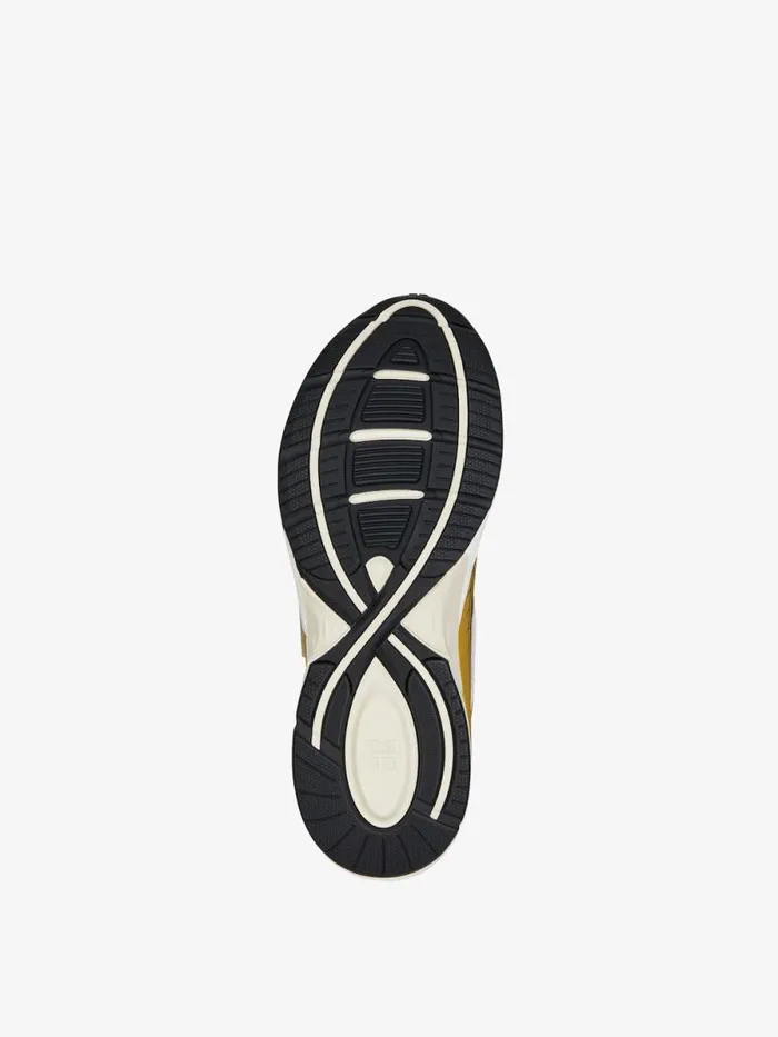 Nfnty52 Sneakers In Synthetic Leather And Mesh Goldenwhite Men Givenchy Sneakers