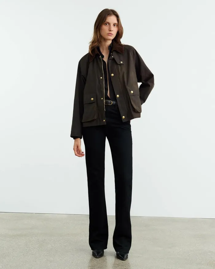 Nili Lotan BRINLEY PARKA Dark Hunter Green Women Jackets and Blazers