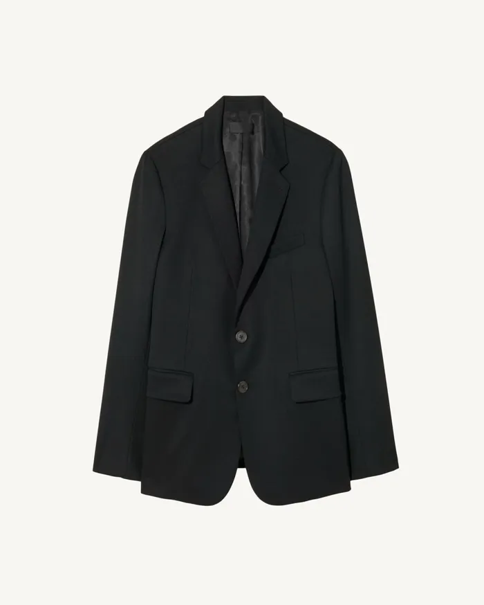 Nili Lotan DANIEL BLAZER Black Men Jackets and Coats