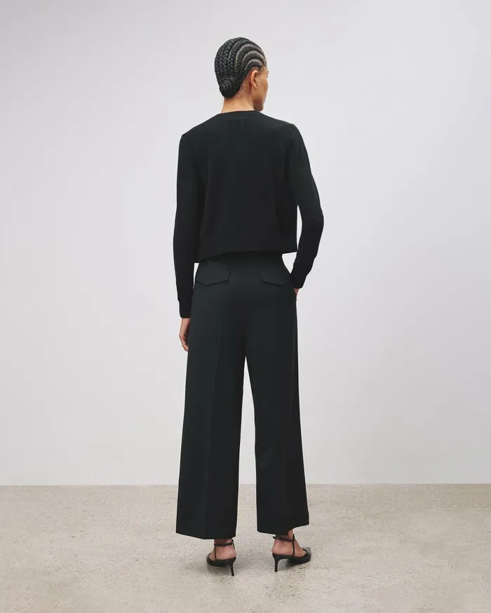 Nili Lotan EMERALD PANT Black Women Pants and Shorts
