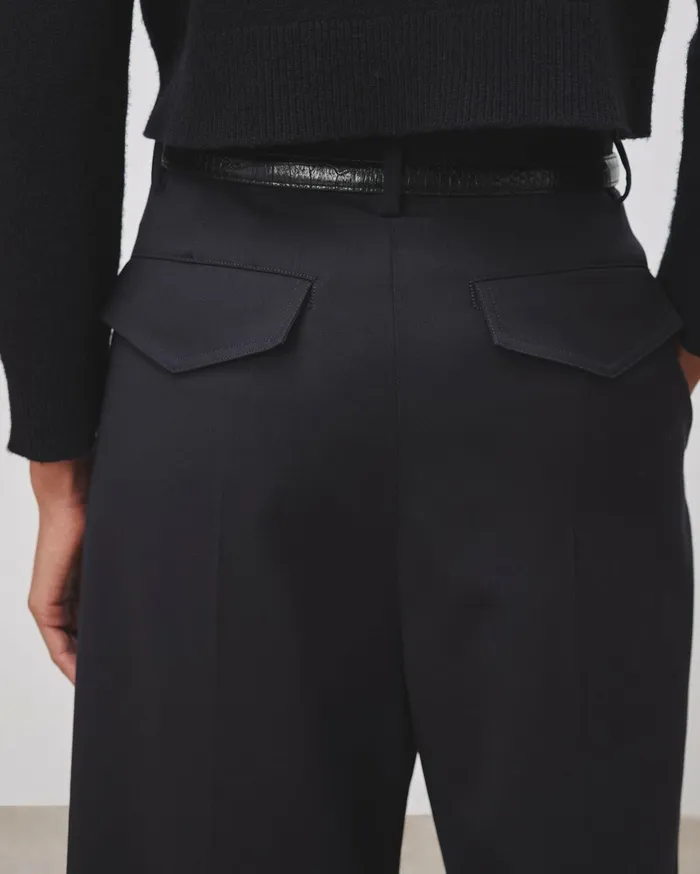 Nili Lotan EMERALD PANT Black Women Pants and Shorts
