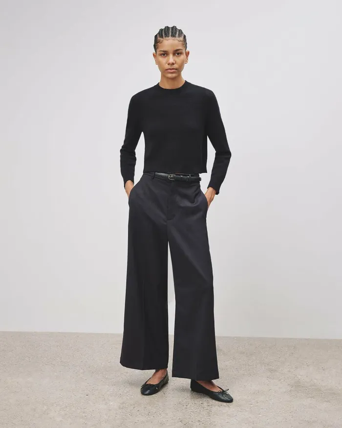Nili Lotan EMERALD PANT Black Women Pants and Shorts