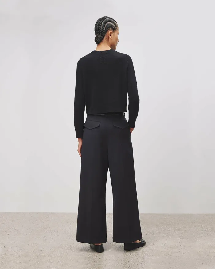 Nili Lotan EMERALD PANT Black Women Pants and Shorts