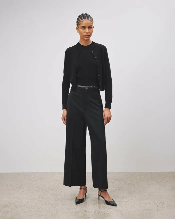 Nili Lotan EMERALD PANT Black Women Pants and Shorts