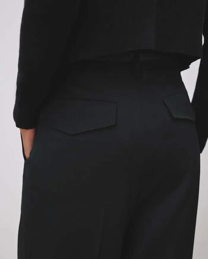 Nili Lotan EMERALD PANT Black Women Pants and Shorts