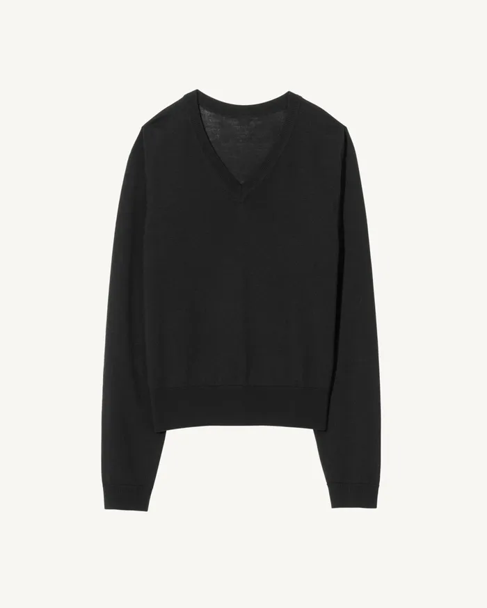 Nili Lotan JANAH SWEATER Midnight Women Knits and Sweaters
