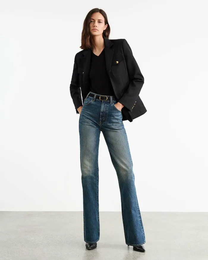 Nili Lotan JANAH SWEATER Midnight Women Knits and Sweaters