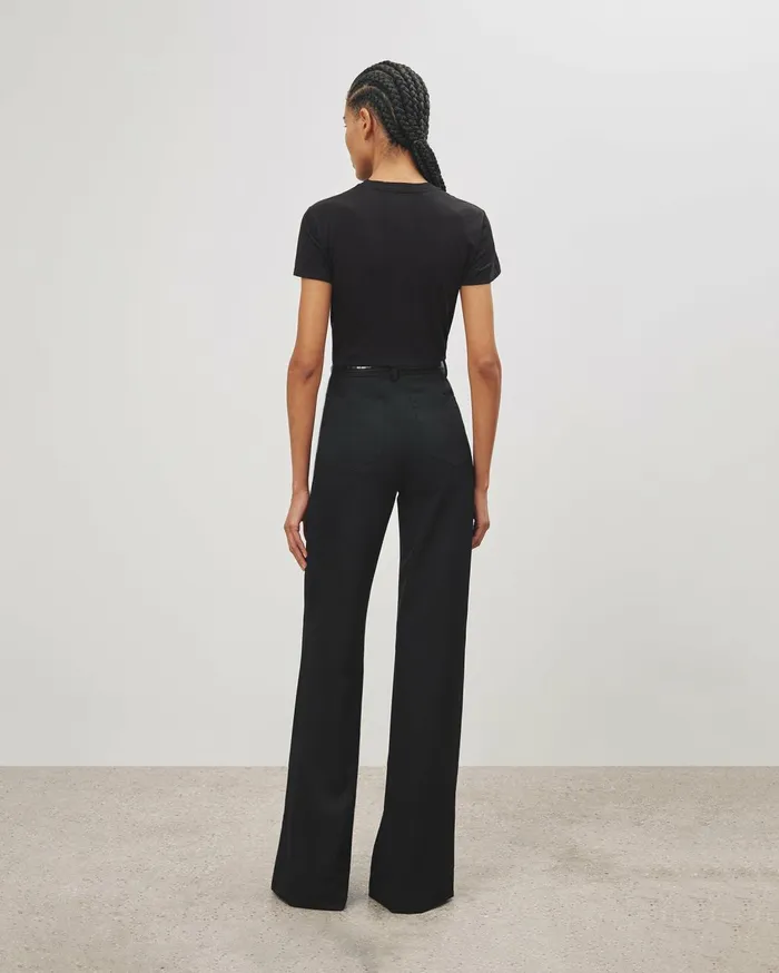 Nili Lotan MARIELA TEE Cocoa Women Tops