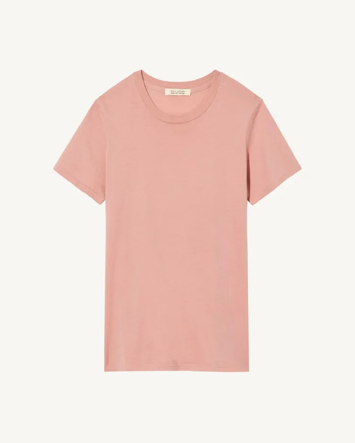 Nili Lotan MARIELA TEE Cocoa Women Tops