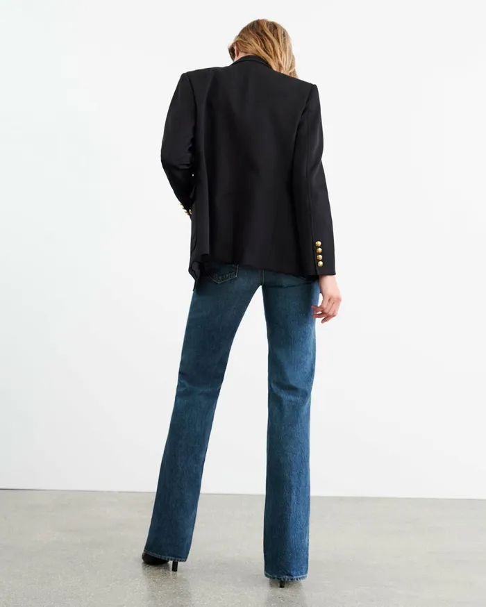 Nili Lotan NELSON JACKET Black Women Jackets and Blazers