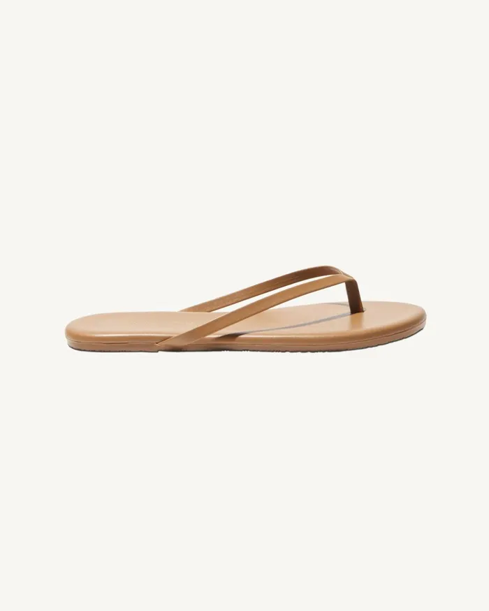 Nili Lotan NL X TKEES LEATHER FLIP FLOP Black Women Belts and Accessories
