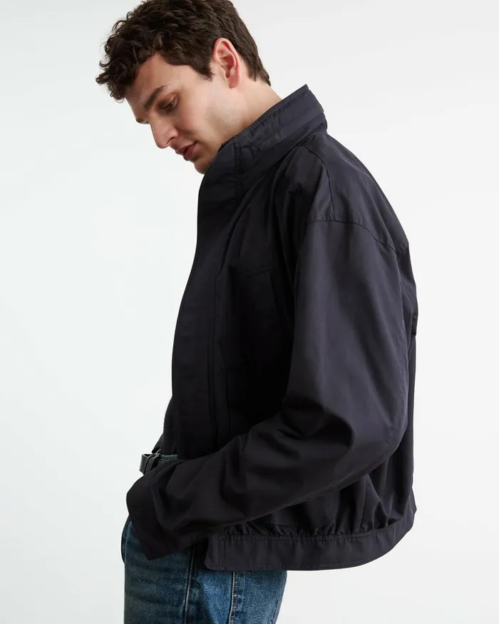 Nili Lotan RHETT JACKET Dark Navy Men Jackets and Coats