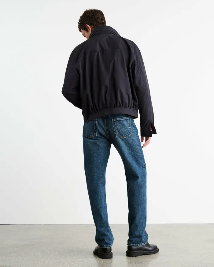 Nili Lotan RHETT JACKET Dark Navy Men Jackets and Coats