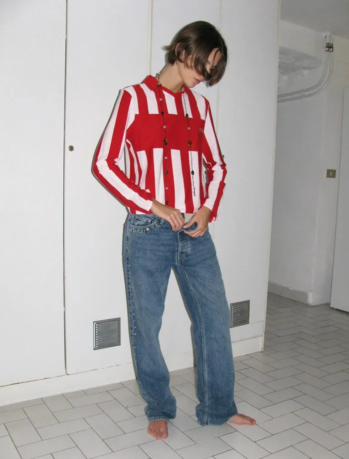 No 1700 Iago Red Women Paloma Wool Tops