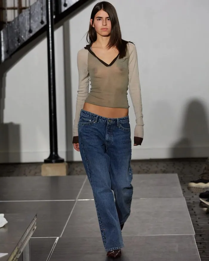 No 1703 Torrentbo Grey Women Paloma Wool Tops