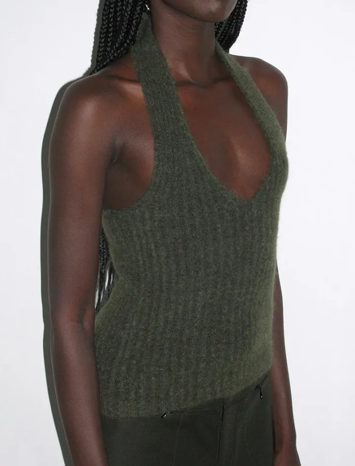No 1705 Ploraire Khaki Women Paloma Wool Tops