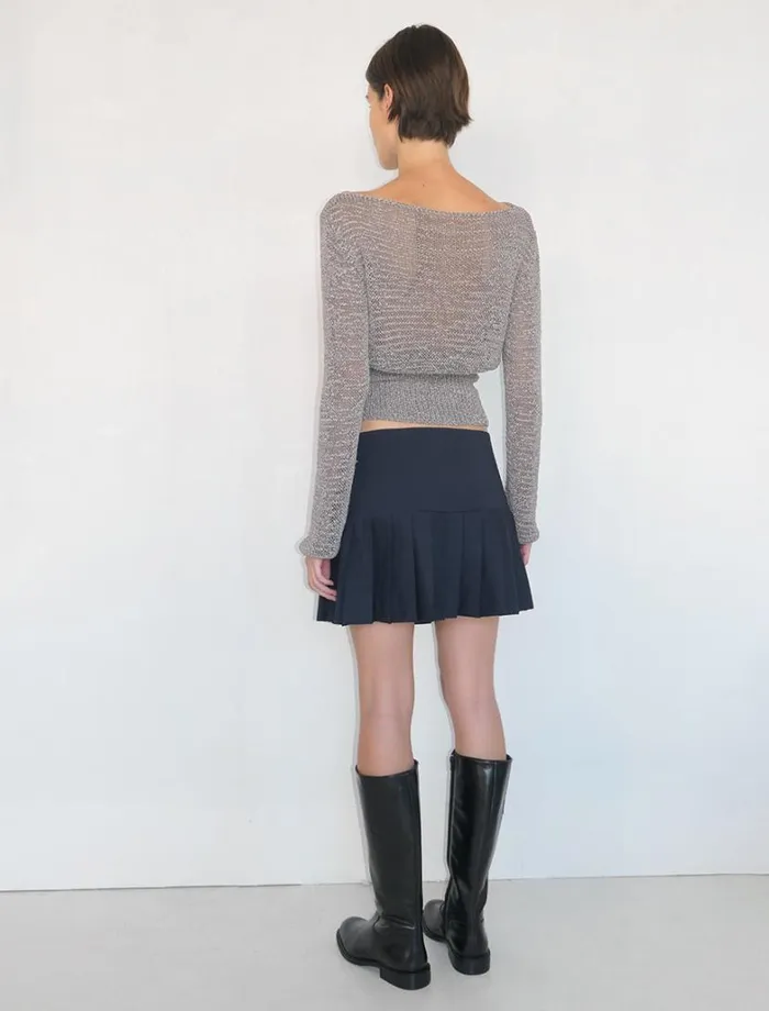 No 1809 Araceli Navy Women Paloma Wool Bottoms