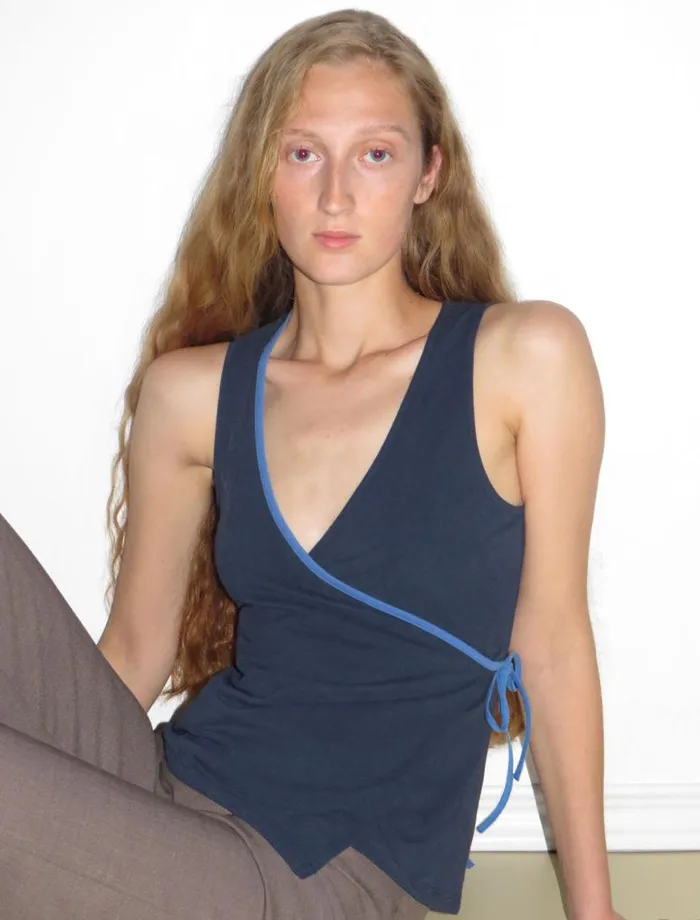 No 2104 Ima Navy Women Paloma Wool Tops
