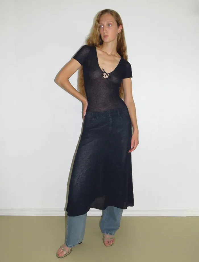 No 2108 Yash Navy Women Paloma Wool Dresses