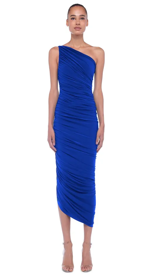 Norma Kamali Dresses DIANA GOWN Electric Blue 8211 Clothing