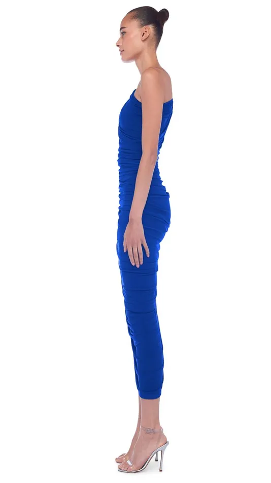 Norma Kamali Dresses DIANA GOWN Electric Blue 8211 Clothing